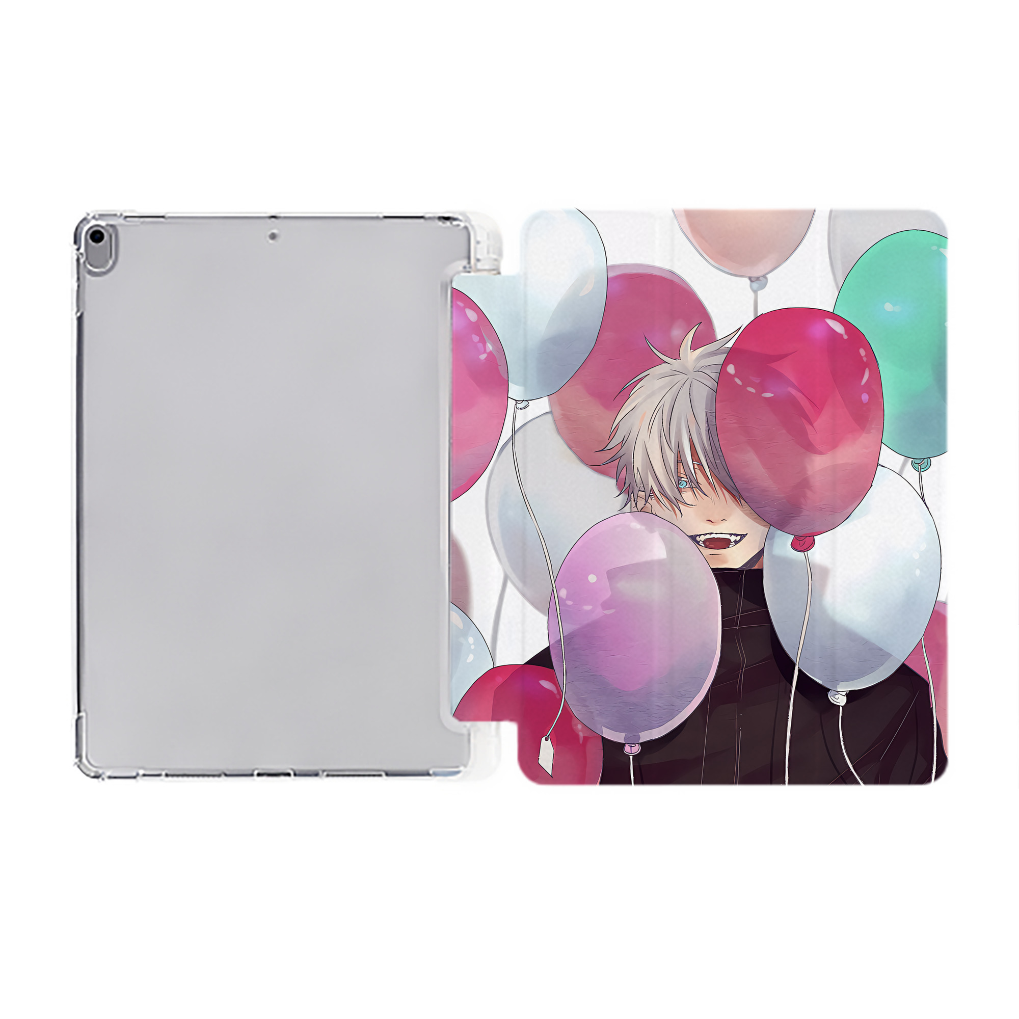 （画像用） SPY×FAMILY间谍家家酒 IPad ケース ペン収納付き 三つ折りスタンド PUレザー×シリコン 対応機種9.5/10.5/10.9インチ